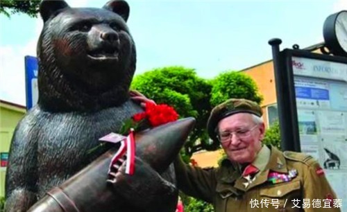 镇定自若|二战唯一一只战斗熊，镇定自若扛起几百斤炮弹，还有军衔和工资卡