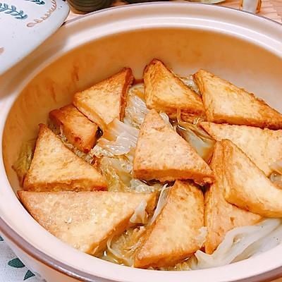 #我心中的冬日限定#白菜豆腐煲