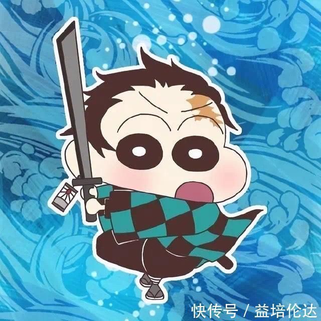 小新|鬼灭之刃:全员变蜡笔小新,祢豆子太可爱,只有他小新也驾驭不了