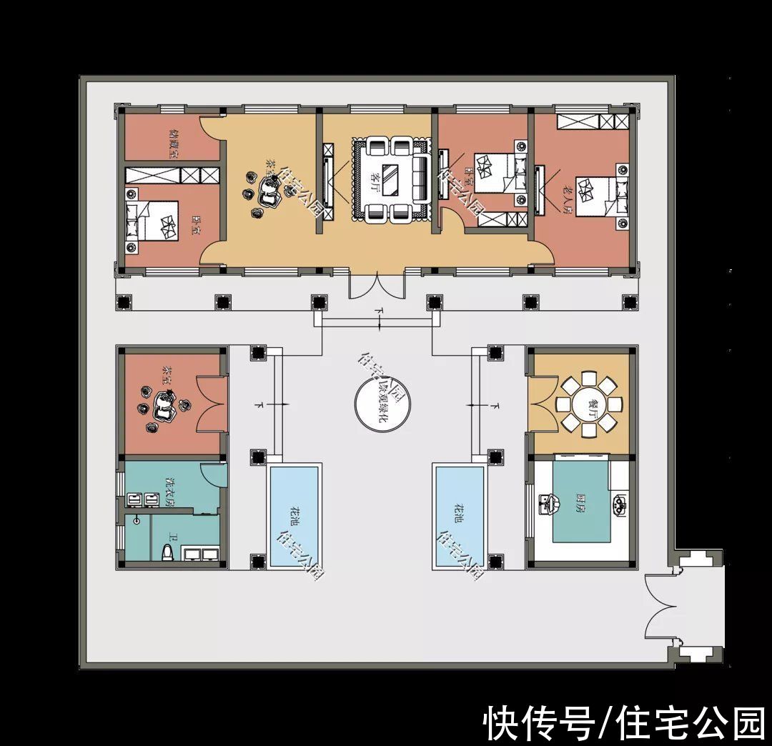 建筑|10套精品一层户型，农村养老房舒适比豪华更重要