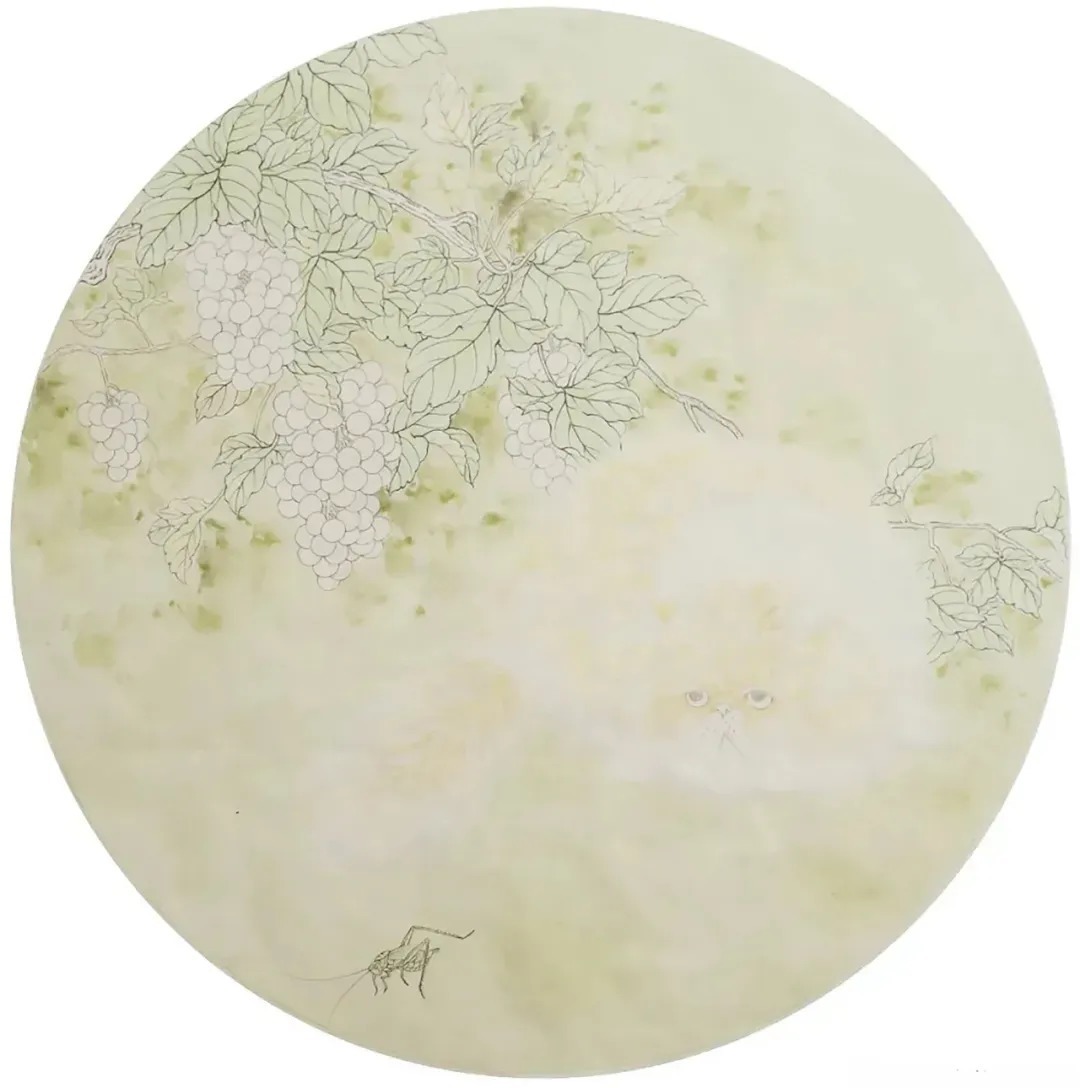 赭石!《加菲猫》工笔画法步骤