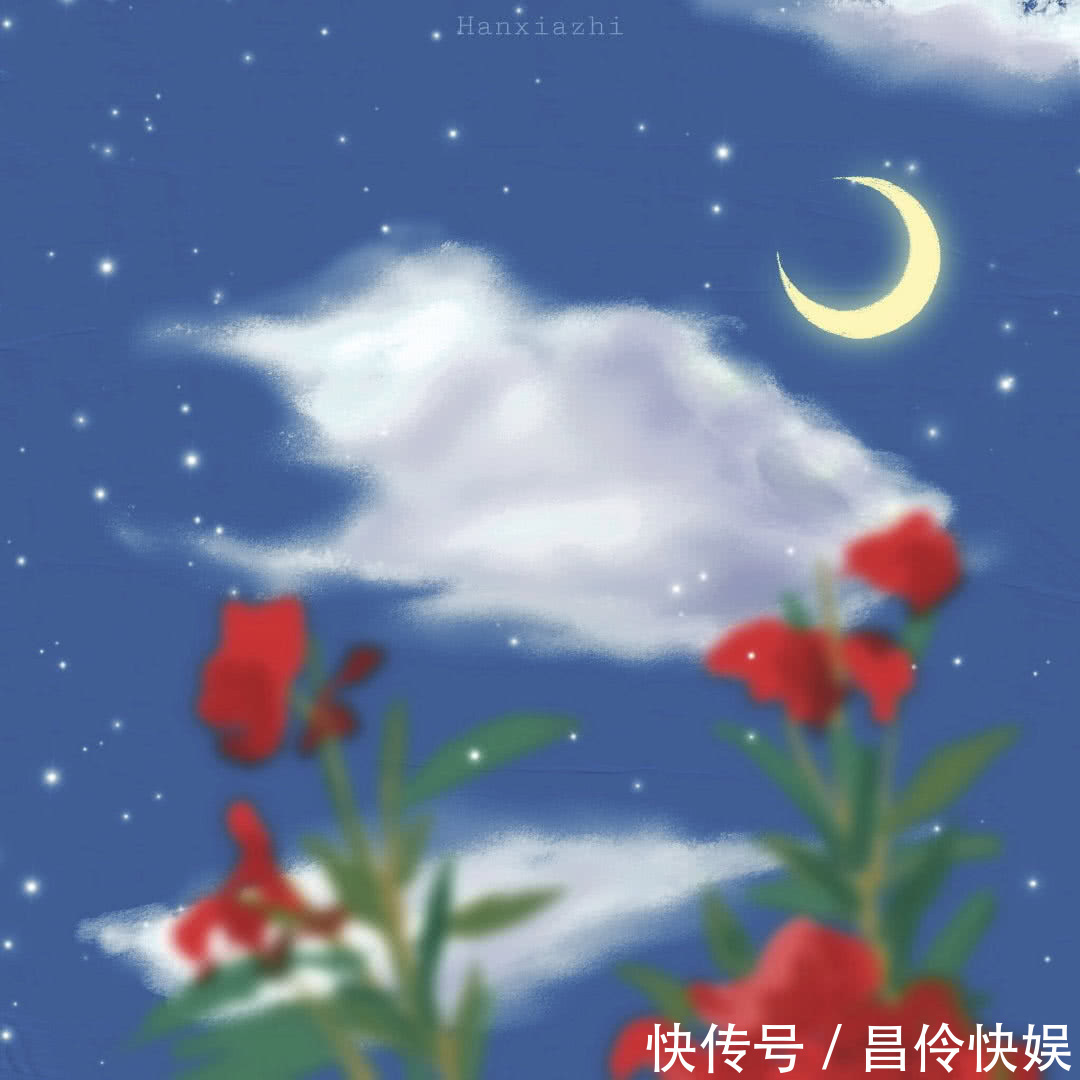 神仙·朋友圈背景图丨天暗下来 你就是光