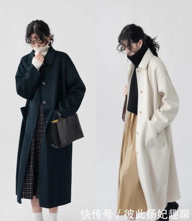好看|冬季厚重的大衣如何穿出高级感?看这几款干净好看,适合新手