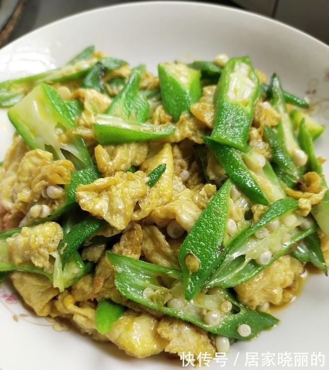 家常鸡蛋菜谱，秋葵炒鸡蛋，简单美味营养，超下饭，10分钟搞定