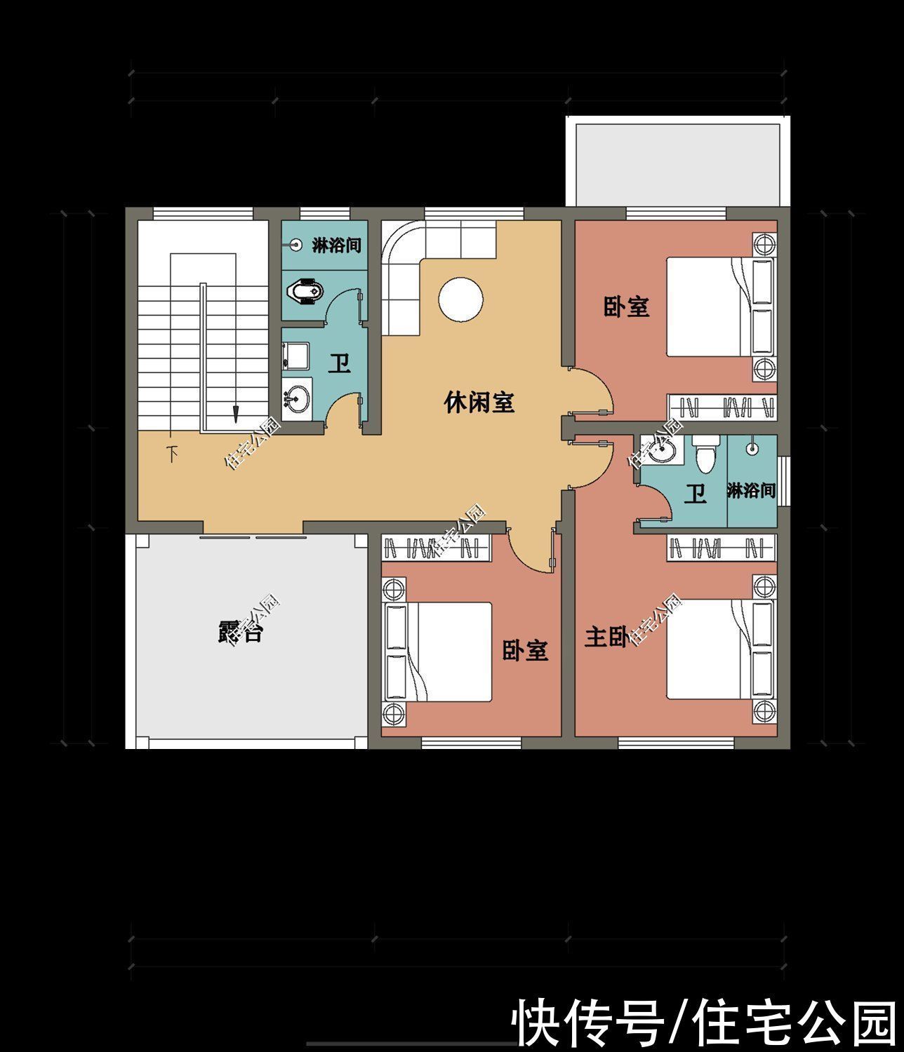 占地面积|10套徽派别墅户型，纵情水墨诗意，网友：这才是国人该建的房子