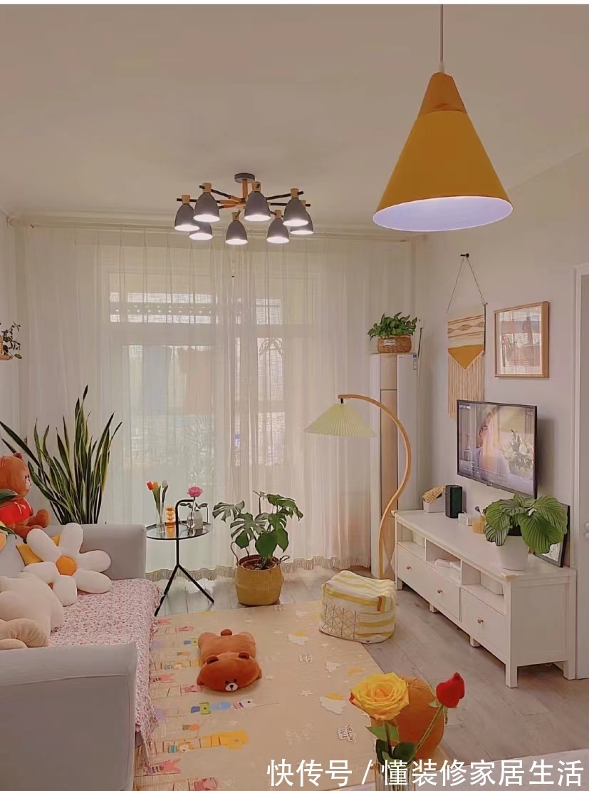 软装|全屋不吊顶,硬装只花了5万,没钱你也可以这样“穷装”