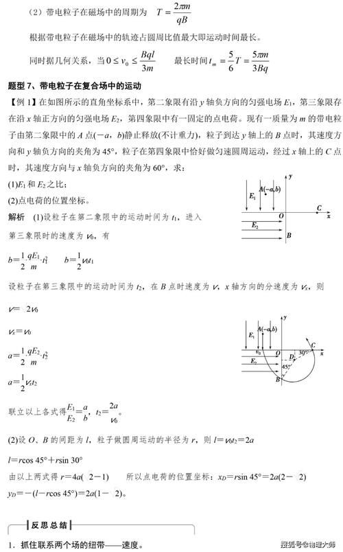 高中物理：物理8大类题型答题模板+例题讲解！