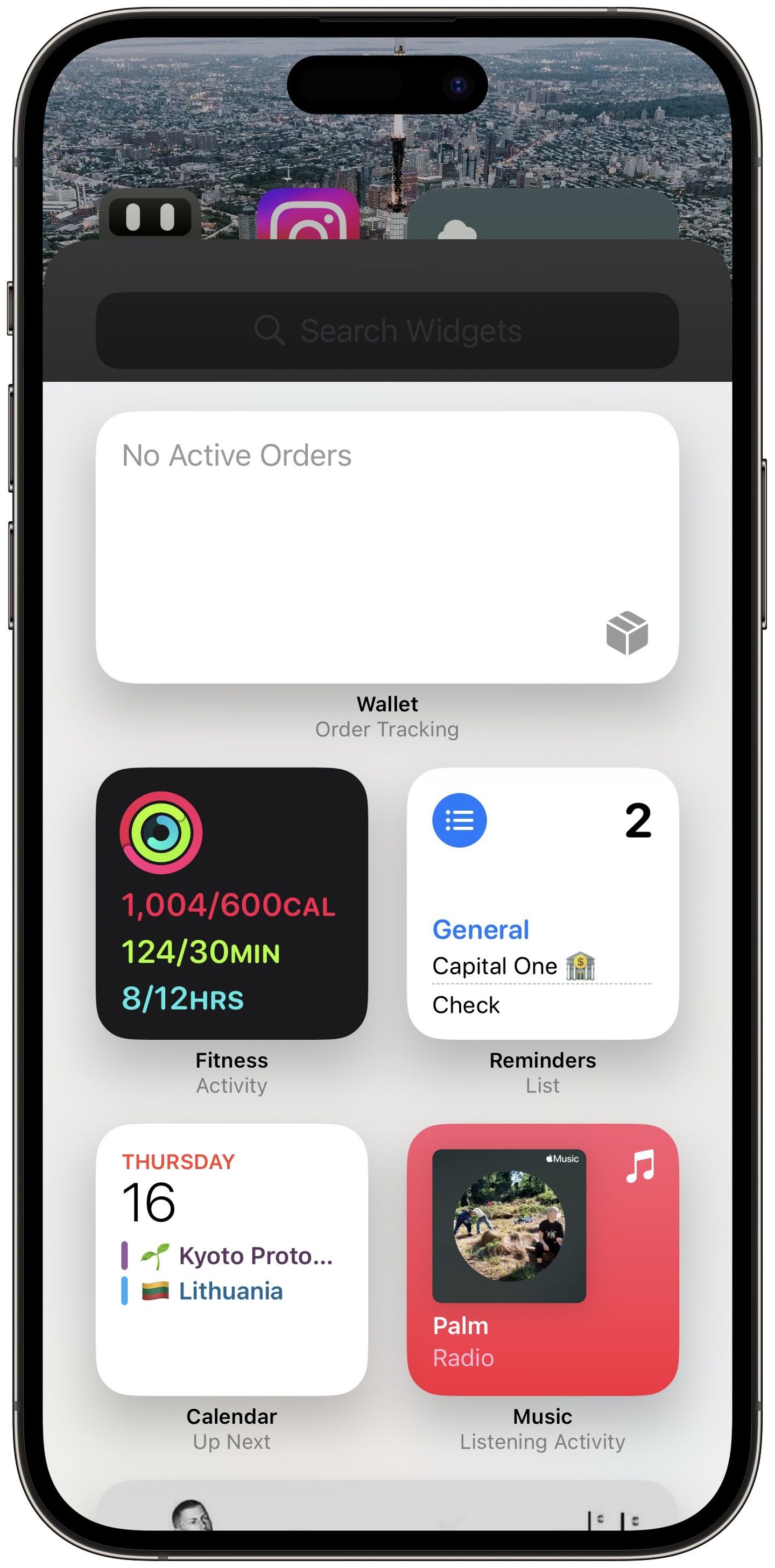 iOS 16.4新增小部件，可用于追踪 Apple Pay 支付的订单快递信息