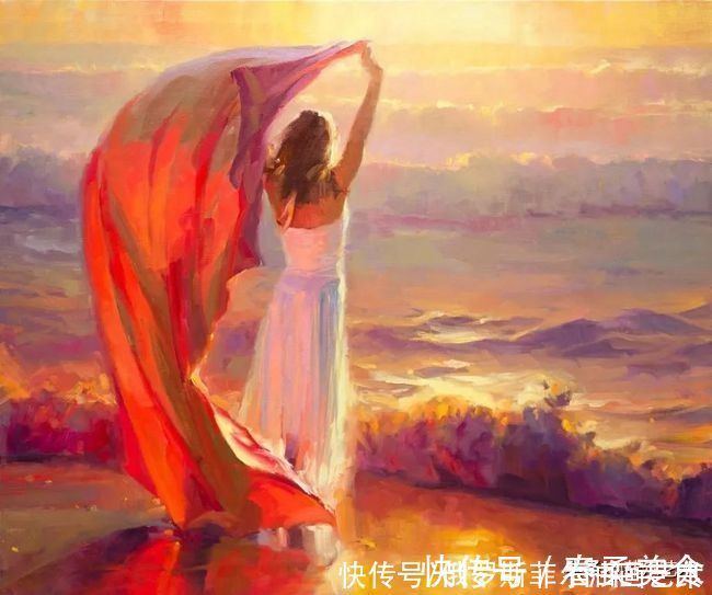 主旋律@史蒂夫·亨德森的油画以光线,生命和色彩为主旋律,好看极了