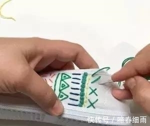 diy 小白鞋穿腻了?试下刺绣后的小白鞋,一样穿出“花”样!附教程