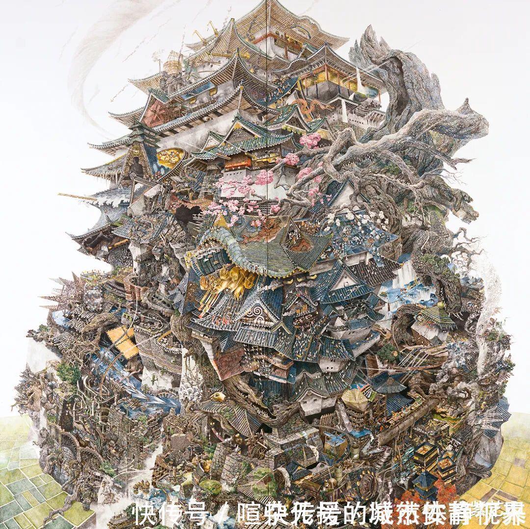 一幅画作&他用整整15年,画了7幅插画,以为是画得慢,事实上画得很快了