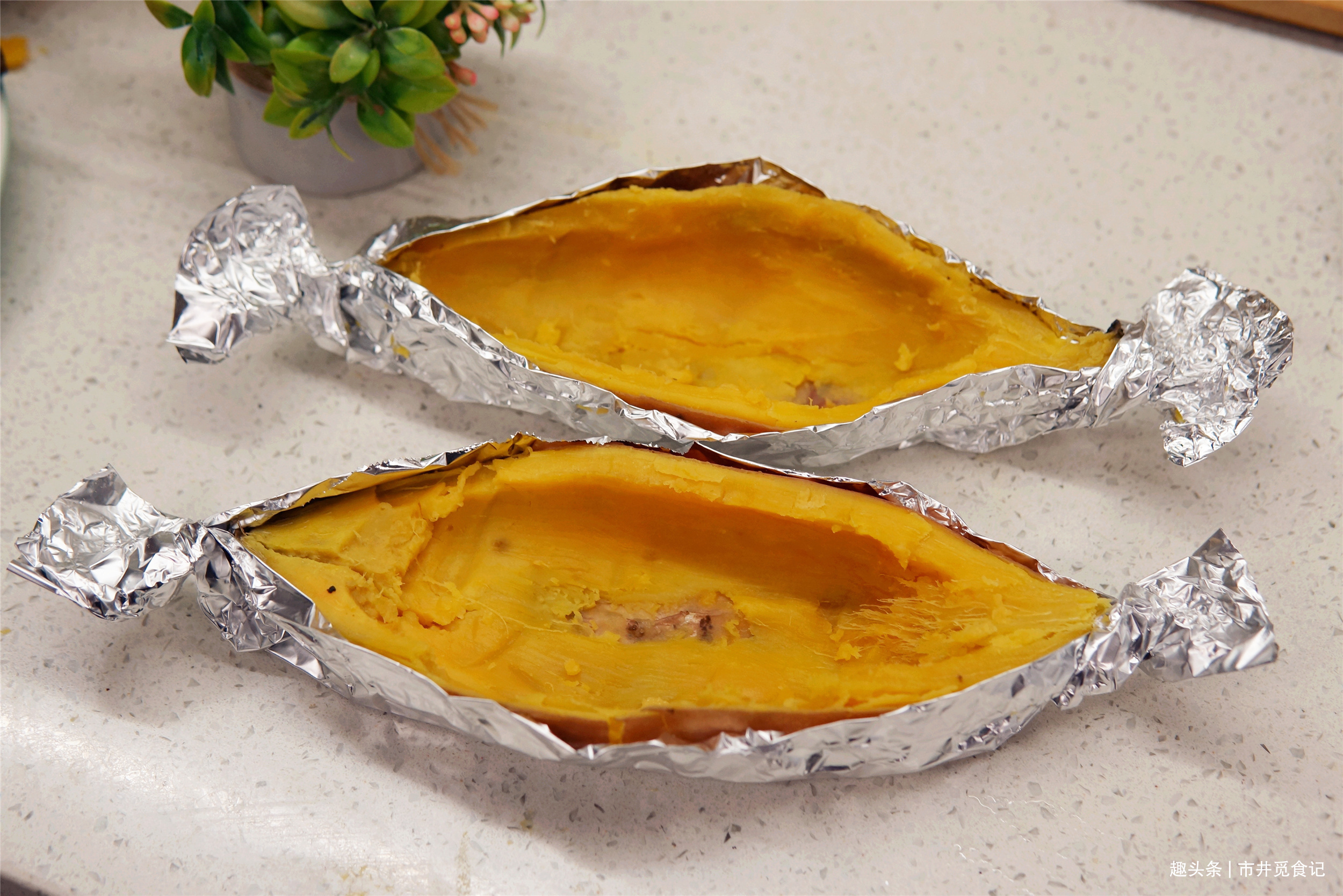 红薯这样做太好吃了,绵软如奶酪,香甜如蜂蜜,2斤不够吃,真香!