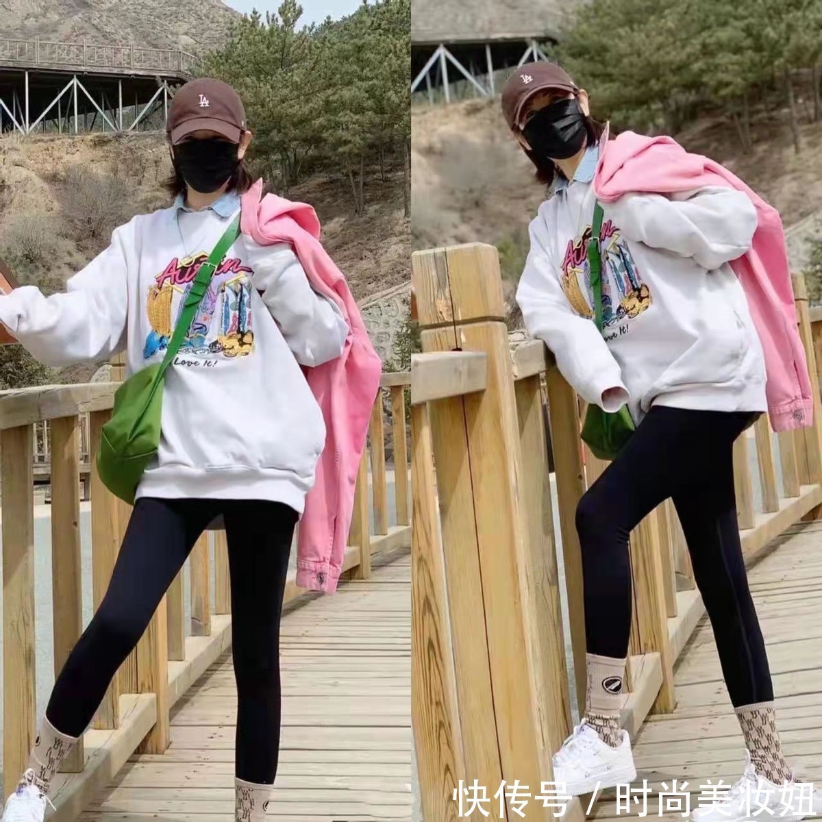 卫衣 这位50岁阿姨太会穿了,每一套都洋气减龄,说30岁都信