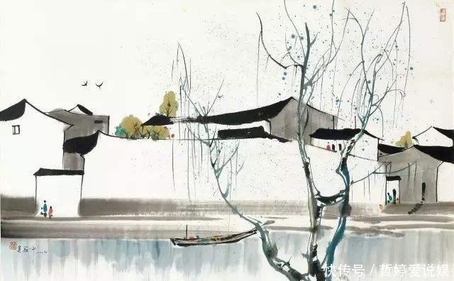 成就|中国的梵高:浅析吴冠中绘画的艺术成就和艺术美感