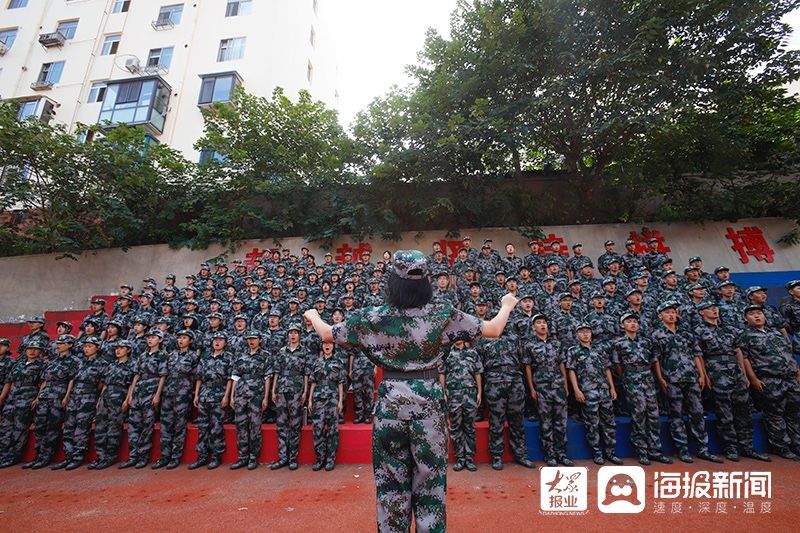 军训|青春活力，英姿飒爽！山东工商学院新生军训“大片”来了