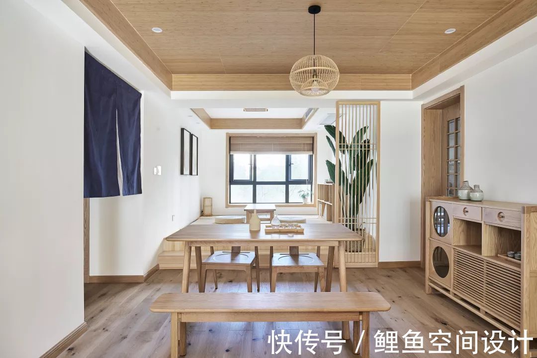 木质|131平的日式风三房，有禅意和文艺范