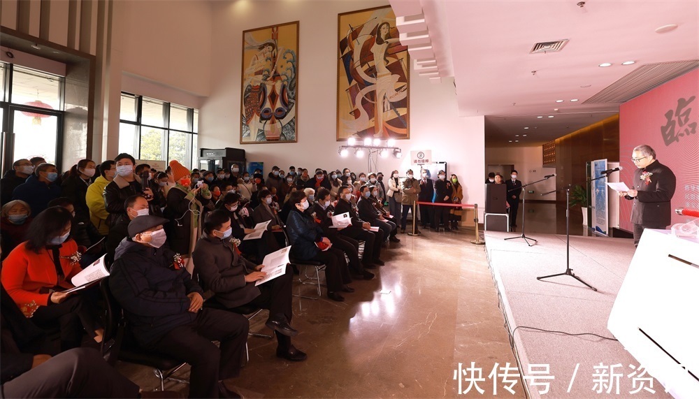 开幕式&临河试墨——陈书国师生书法展举行开幕式