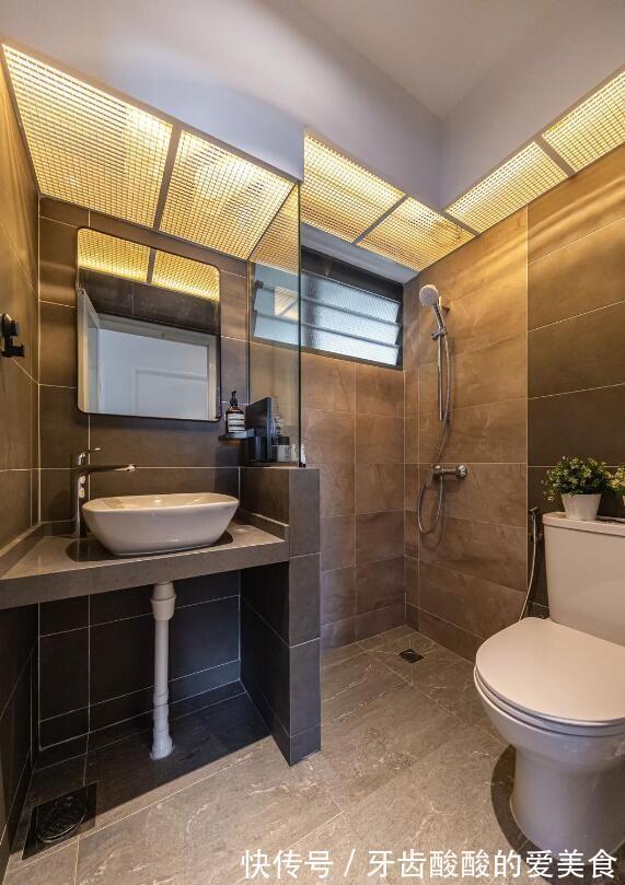 层高|对比了7户家庭这才发现,用穿孔板做卫生间吊顶,已经成为新趋势