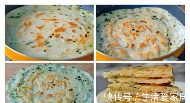 平底锅|正宗葱花饼教程，全程秘诀小技巧，保证酥软又多层，放凉也不硬！