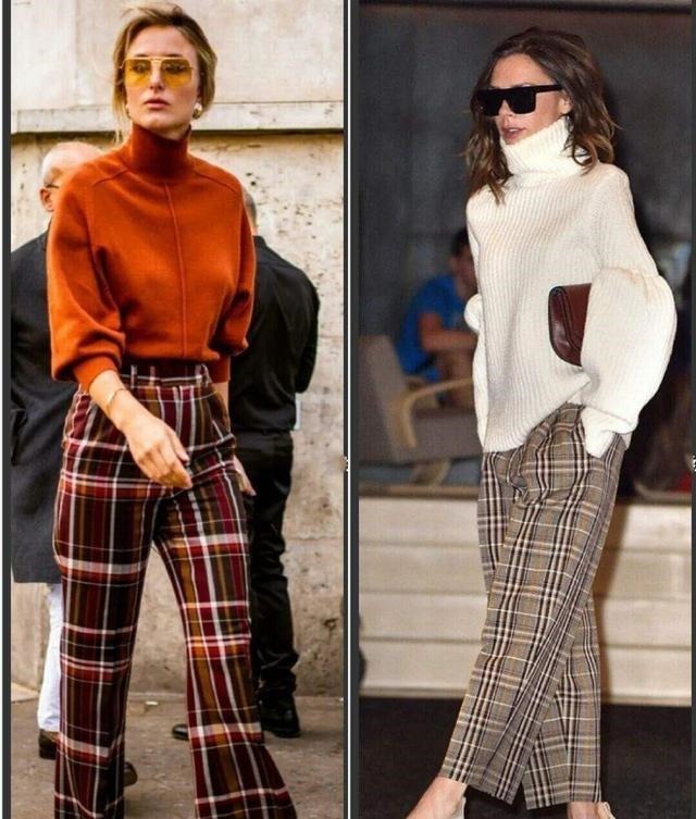 半裙 不懂格纹别乱穿,最详细的“格纹穿搭”来了,错过就是遗憾!