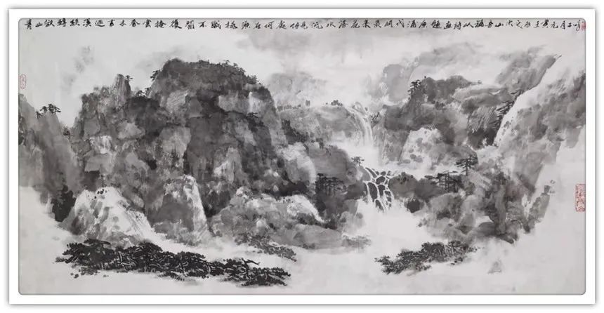 上海美术馆#「书画贺年」武千嶂:恭祝全国人民新年快乐