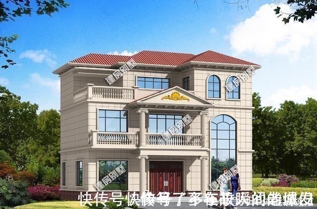 一厅|宅基地深度不够,室内怎么布局看看这2栋典型欧式别墅代表!