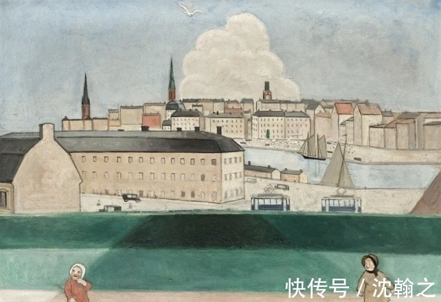 画家|瑞典富二代画家的北欧童话,莫兰迪色透着最清澈的纯真