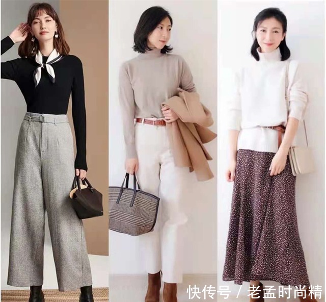 年过40穿搭别随便,有气质的女人都知道质感很重要,展现高雅气质