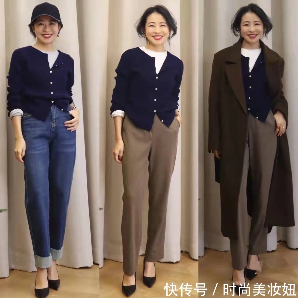 百搭 冬季衣橱必备的2种衣服,从毛衣到大衣,保暖百搭又洋气