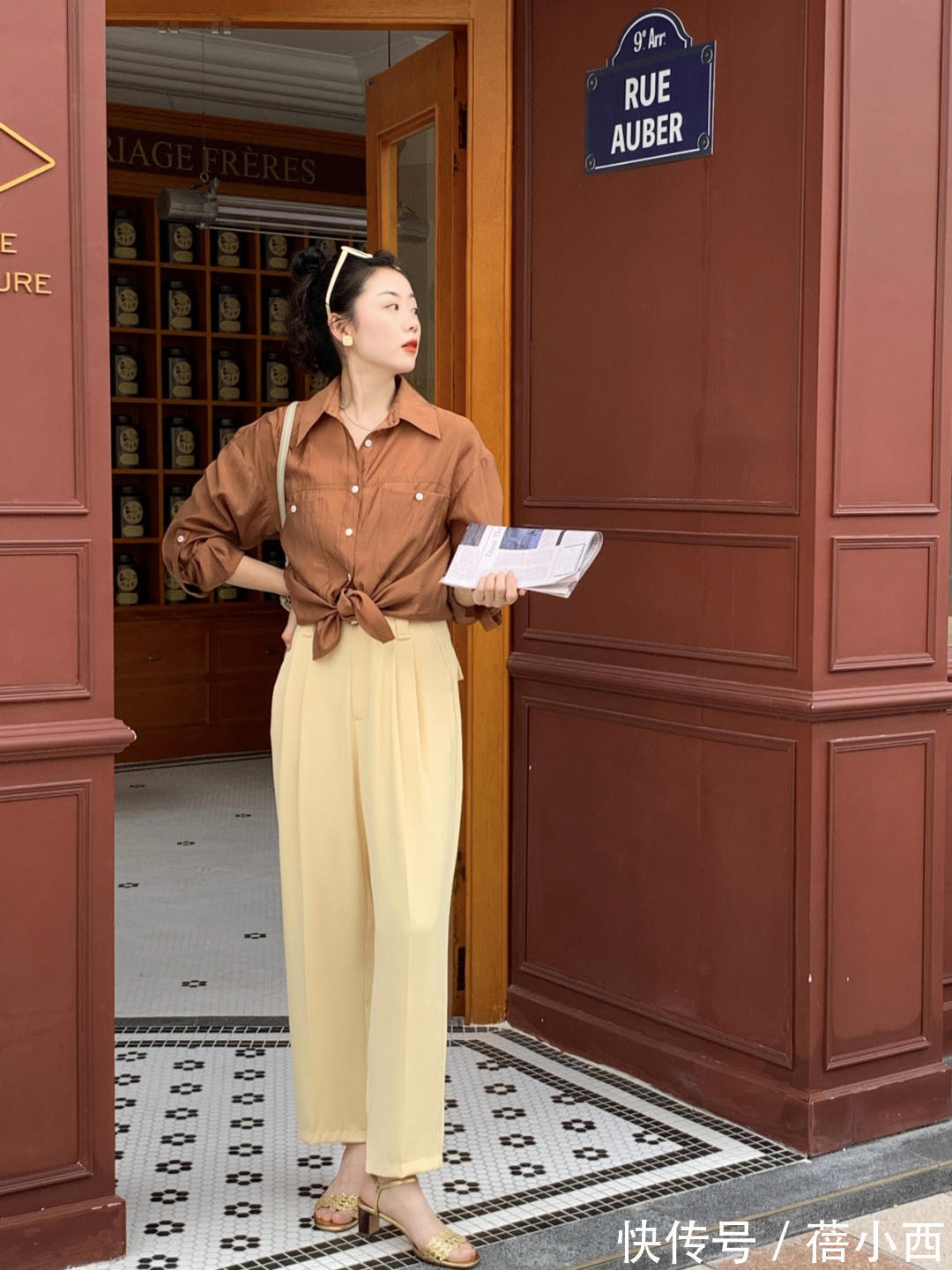 穿搭|夏末初秋如何穿才时髦?学这位博主的复古穿搭造型,瞬间展现魅力