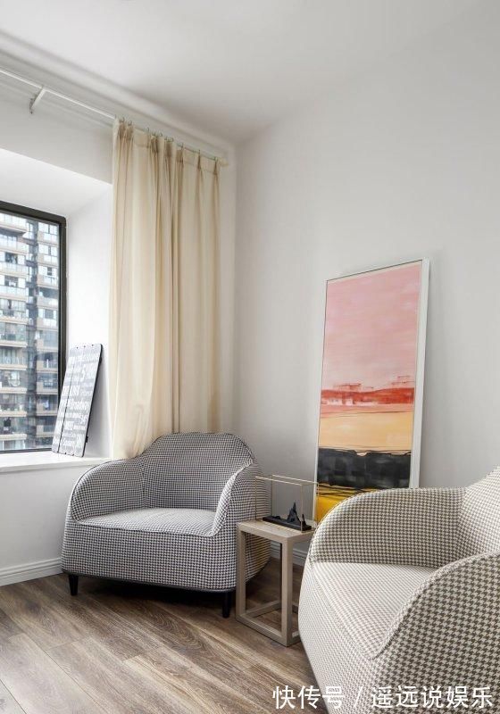 装饰画|仅仅花了9万元，就把103平米的三居室装修的美轮美奂