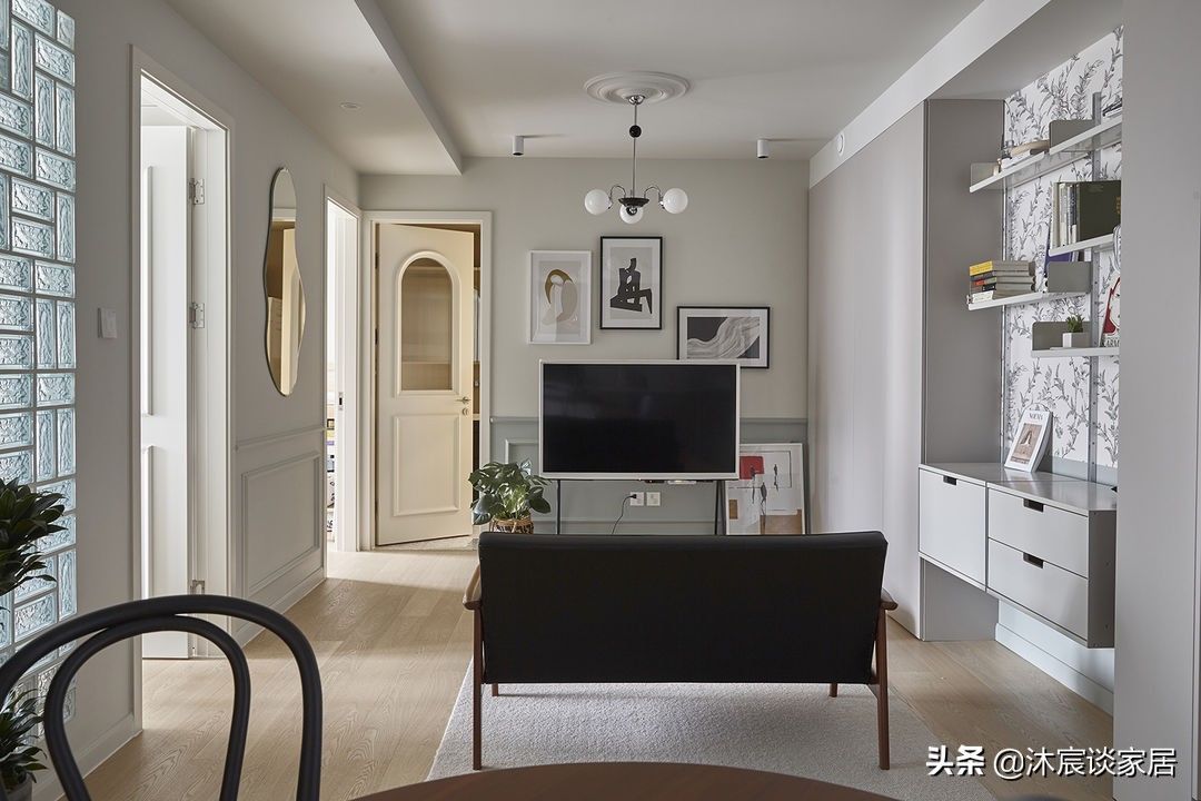 客餐厅|3处完美改造术,她让采光不好空间又小的房子,成为了理想居所