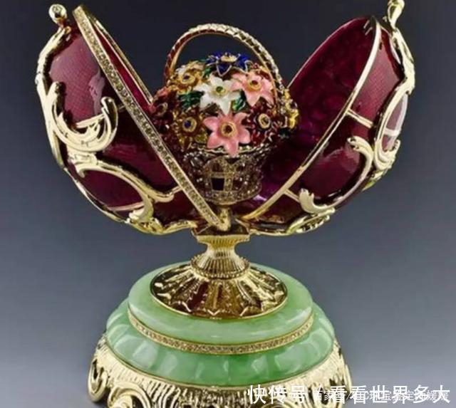 俄罗斯的珠宝传奇,彩蛋珠宝令人目眩神迷,巧夺天工到处充满惊喜