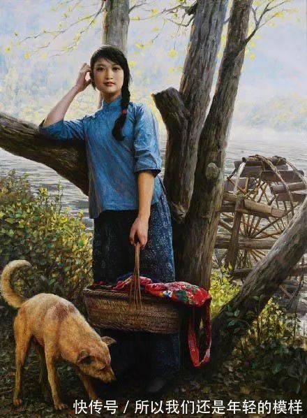 中国农村&绝对硬实力,火遍全球的油画作品,承载了一代人的深刻记忆,张张感人至深~