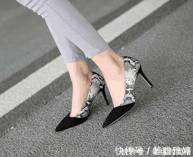 尖头 细跟与尖头搭配,尖头细跟高跟鞋是女人味的十足体现