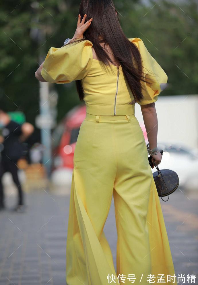 拜拜肉 黄色裤裙,温暖明亮,更显肤白,你能hold住吗?