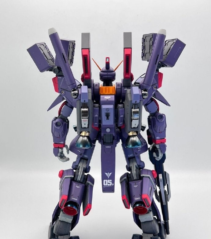 模型|机动战士高达MKII配色,三盾MKV新吉翁精神力高达模型