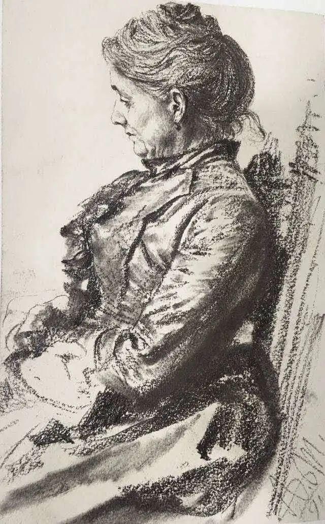  作品|门采尔素描下的底层人民