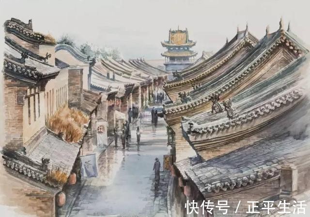 旅美$旅美水彩艺术家李民笔下的中国风景画!他用艺术诠释“家”的味道