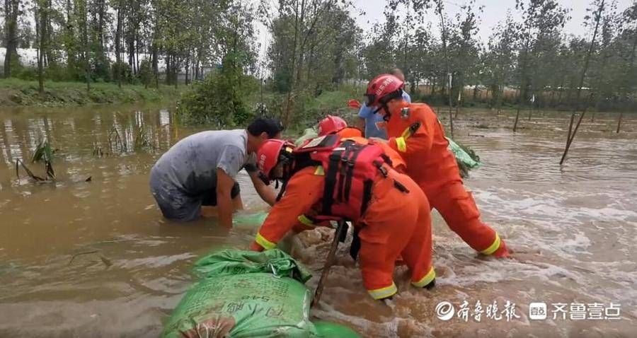 聊城市气象局|连续降雨致多地积水严重，聊城消防紧急排涝救援