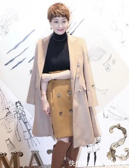 长筒裤 女人过40尽量别穿“一身黑”，瞧瞧马伊琍“大地色”搭配，太洋气