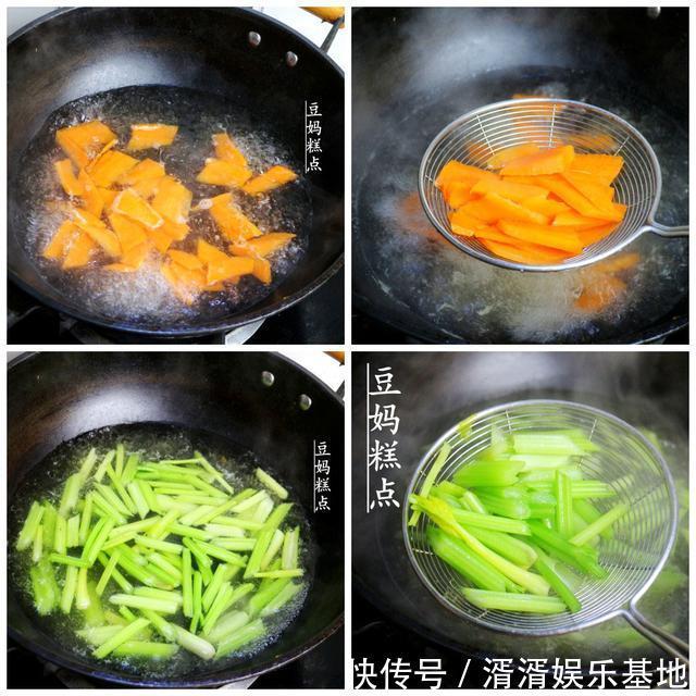 又一道纯素小炒,山药炒西芹的做法,营养健康,多吃还不怕胖