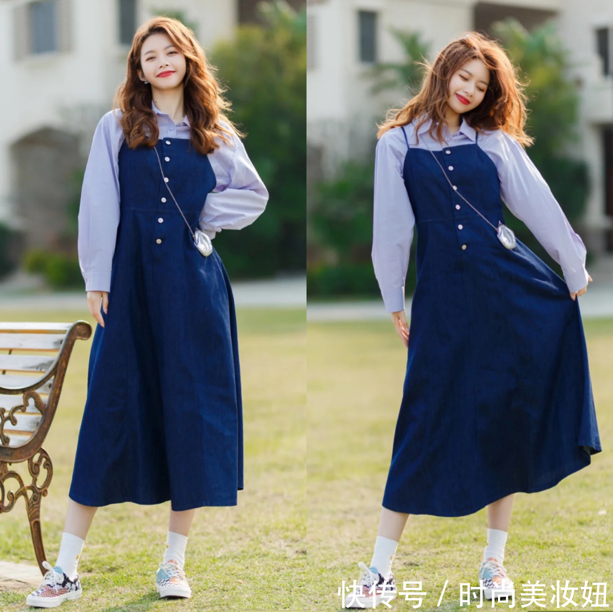 牛仔裤|这才是教科书级别的衬衫穿搭,掌握这些穿搭技巧,高级又洋气