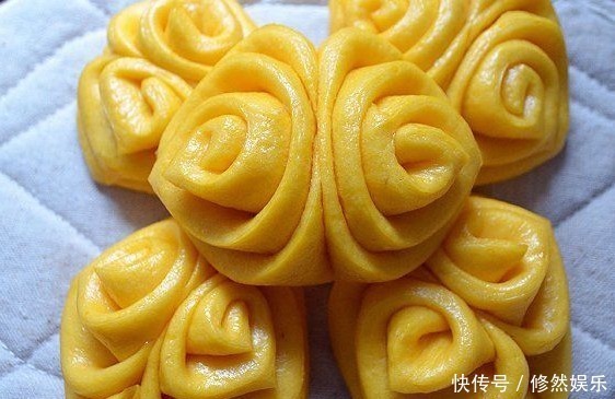 南瓜馒头|馒头的新做法,不发面,不用一滴水,简单快速一次成型,来学习下