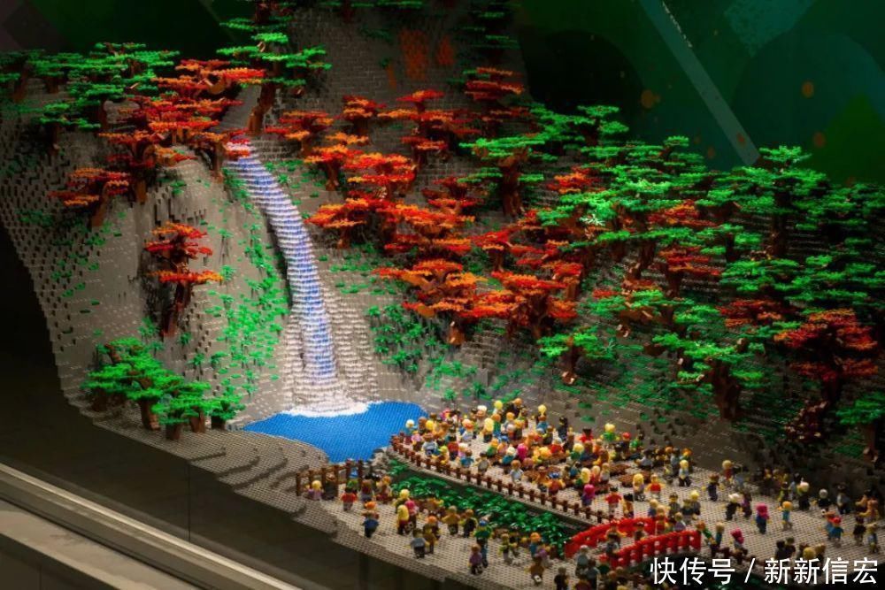 大阪#日本达人用乐高拼出一个个微型世界,网友:这是哪来的神仙!