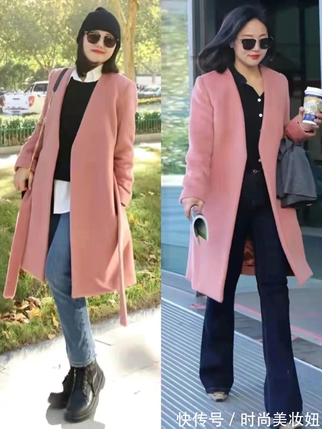 小姐姐 优雅的女人都不爱小脚裤,今年流行这2条裤子,显气质又洋气