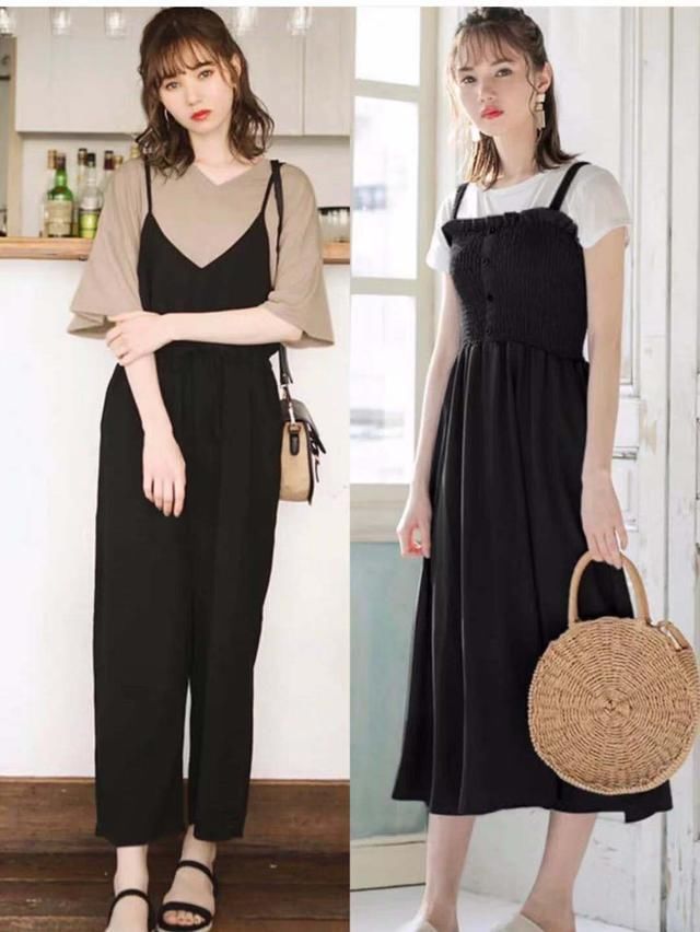 黑色|谁说穿黑色显沉闷？35岁女人参考日系穿搭示范，夏季清爽度过