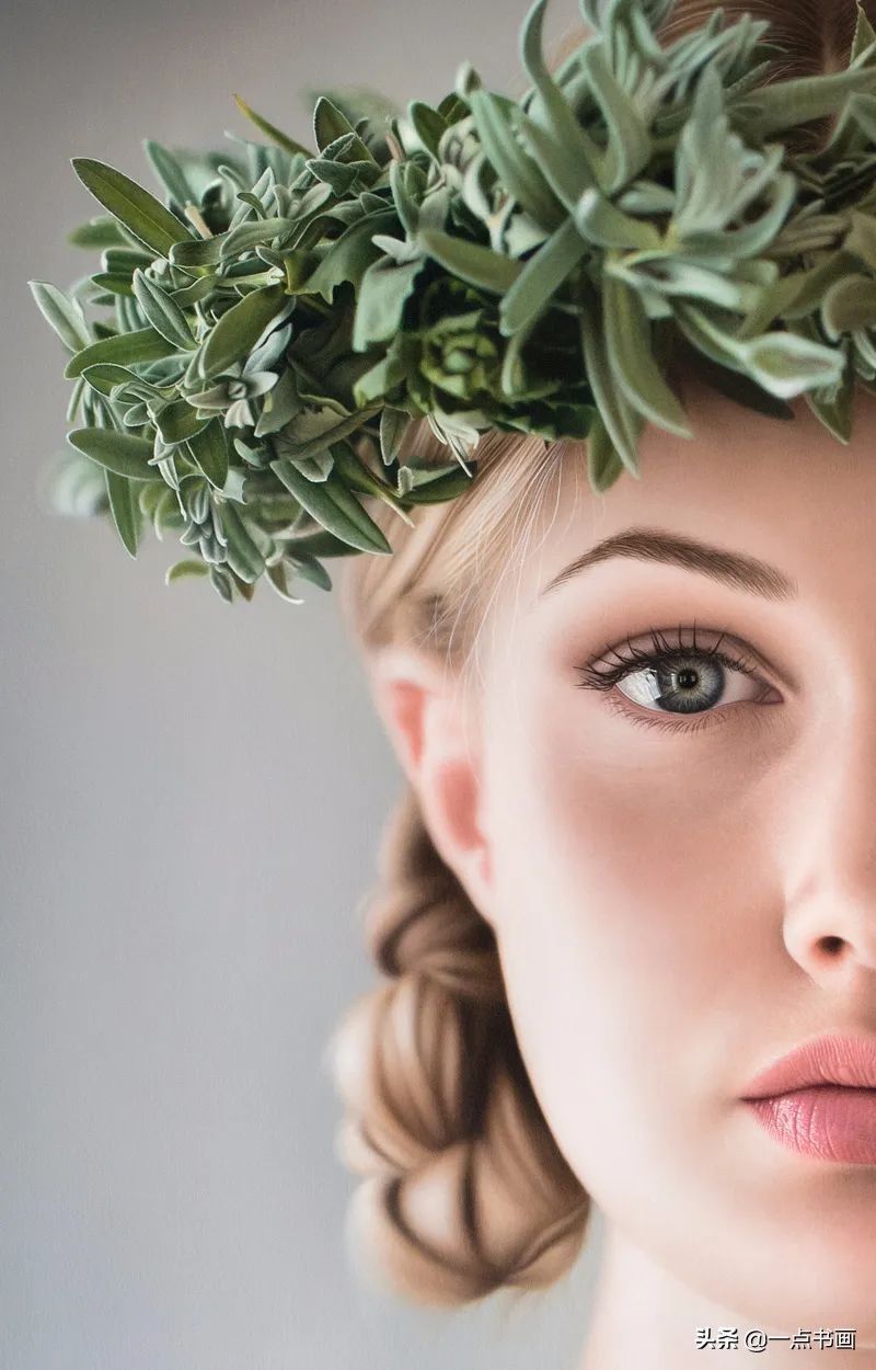 艺术家$瑞典女艺术家 安娜·哈尔丁·莫尔 写实作品欣赏