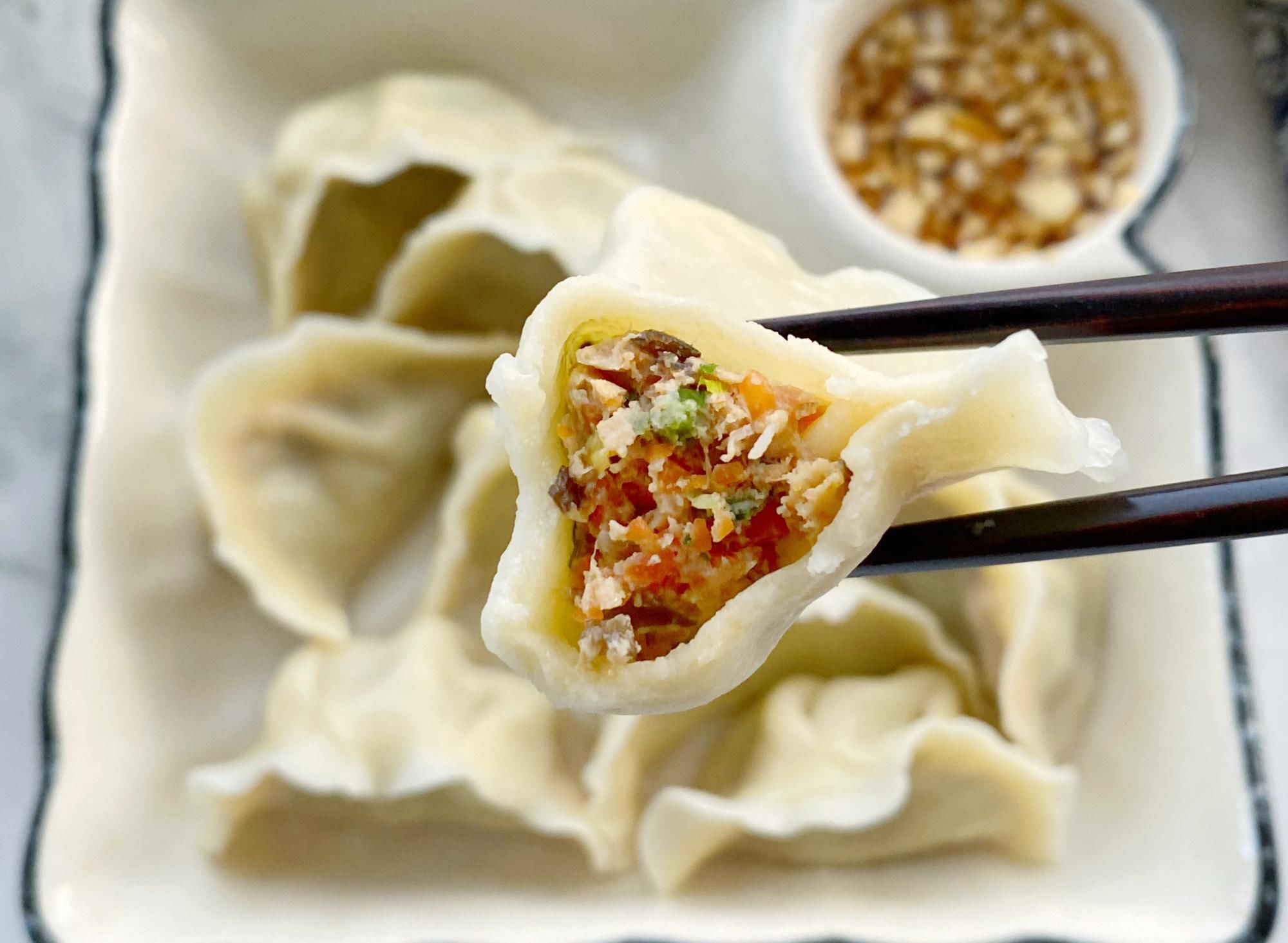 用此菜包饺子，清香美味促消化，比韭菜香比萝卜营养香气四溢