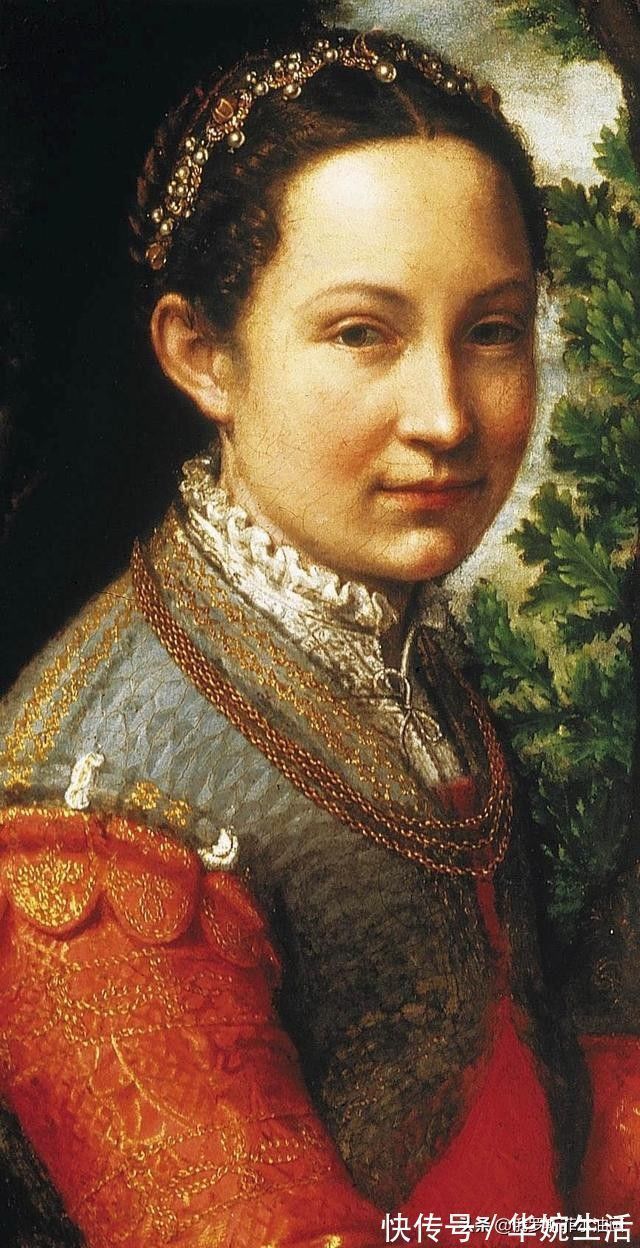 self!意大利杰出女画家Sofonisba《画家姐妹下棋的肖像》欣赏以及介绍